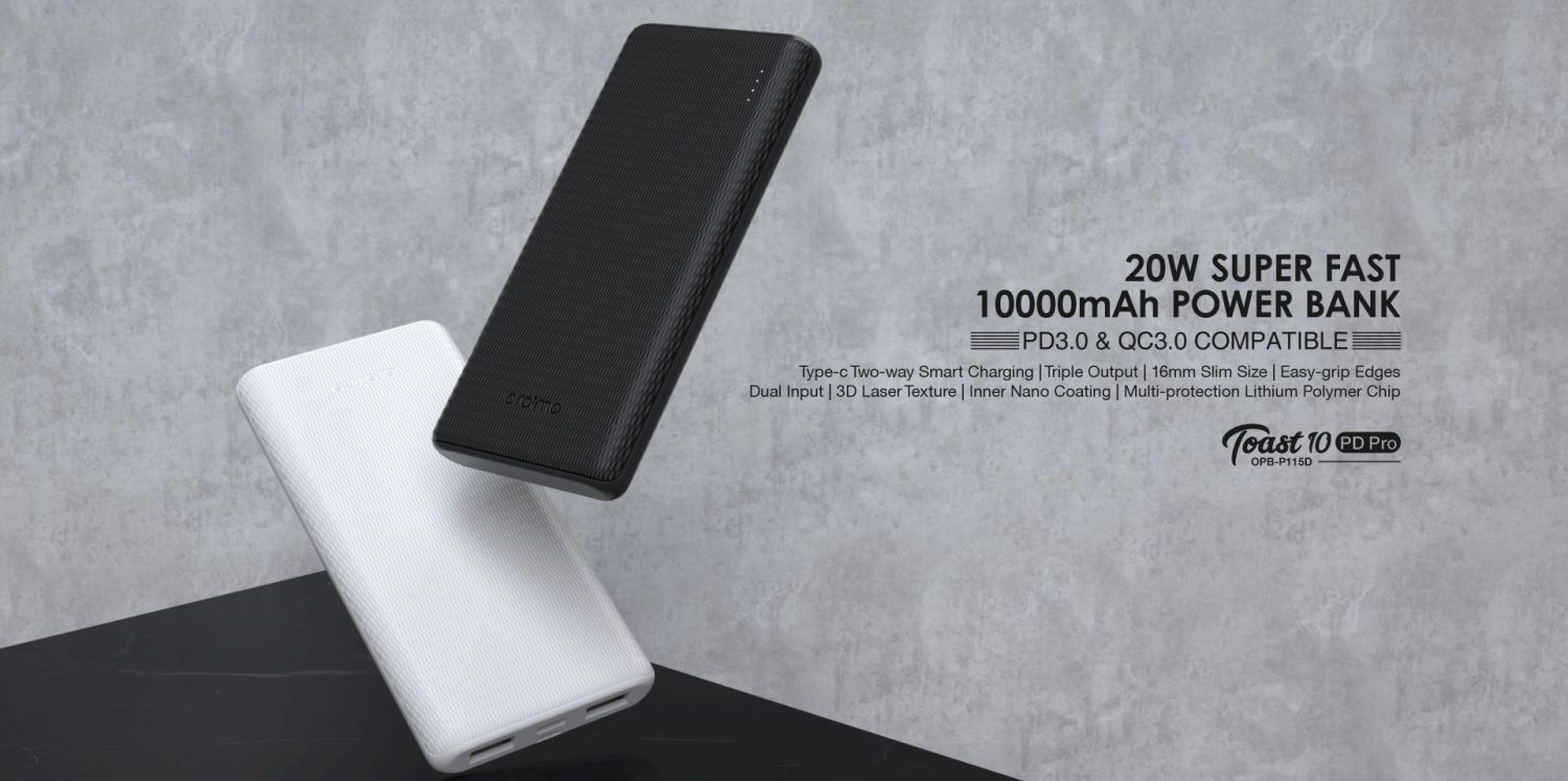 Oraimo Toast OPB P115D 10 PD Power Bank Price In Bangladesh