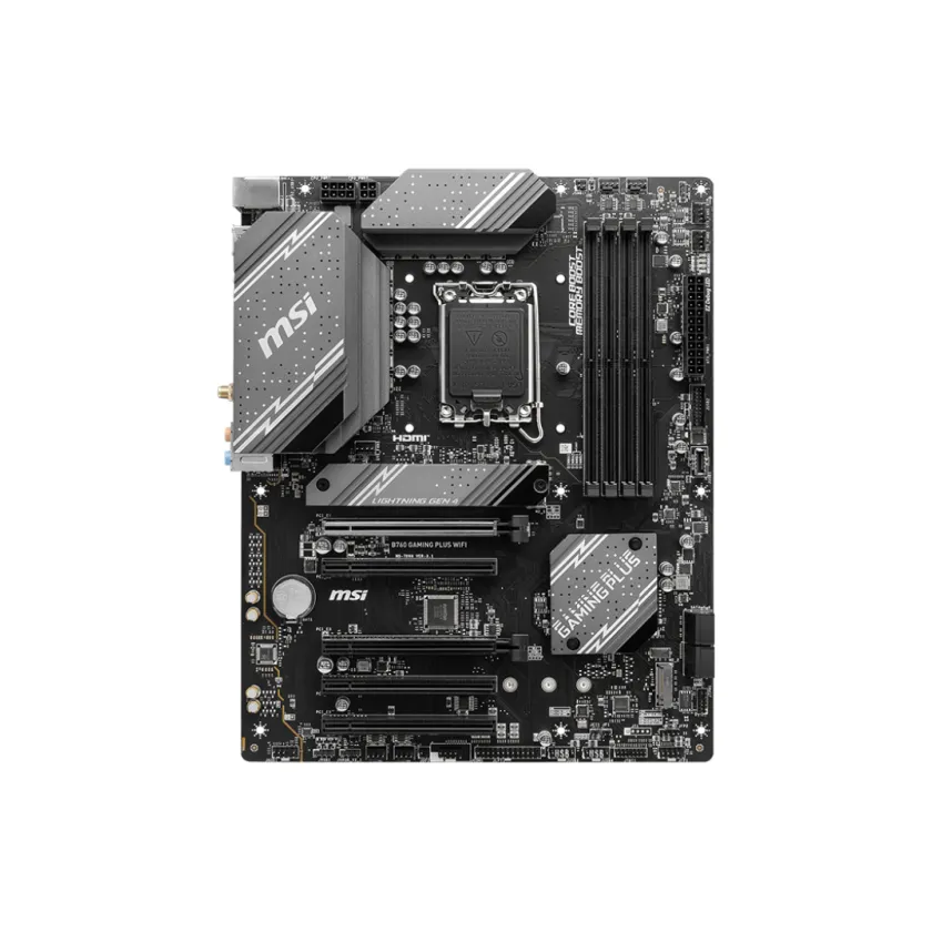 Msi Mag B760 Gaming Plus Wifi Ddr5 Atx Motherboard