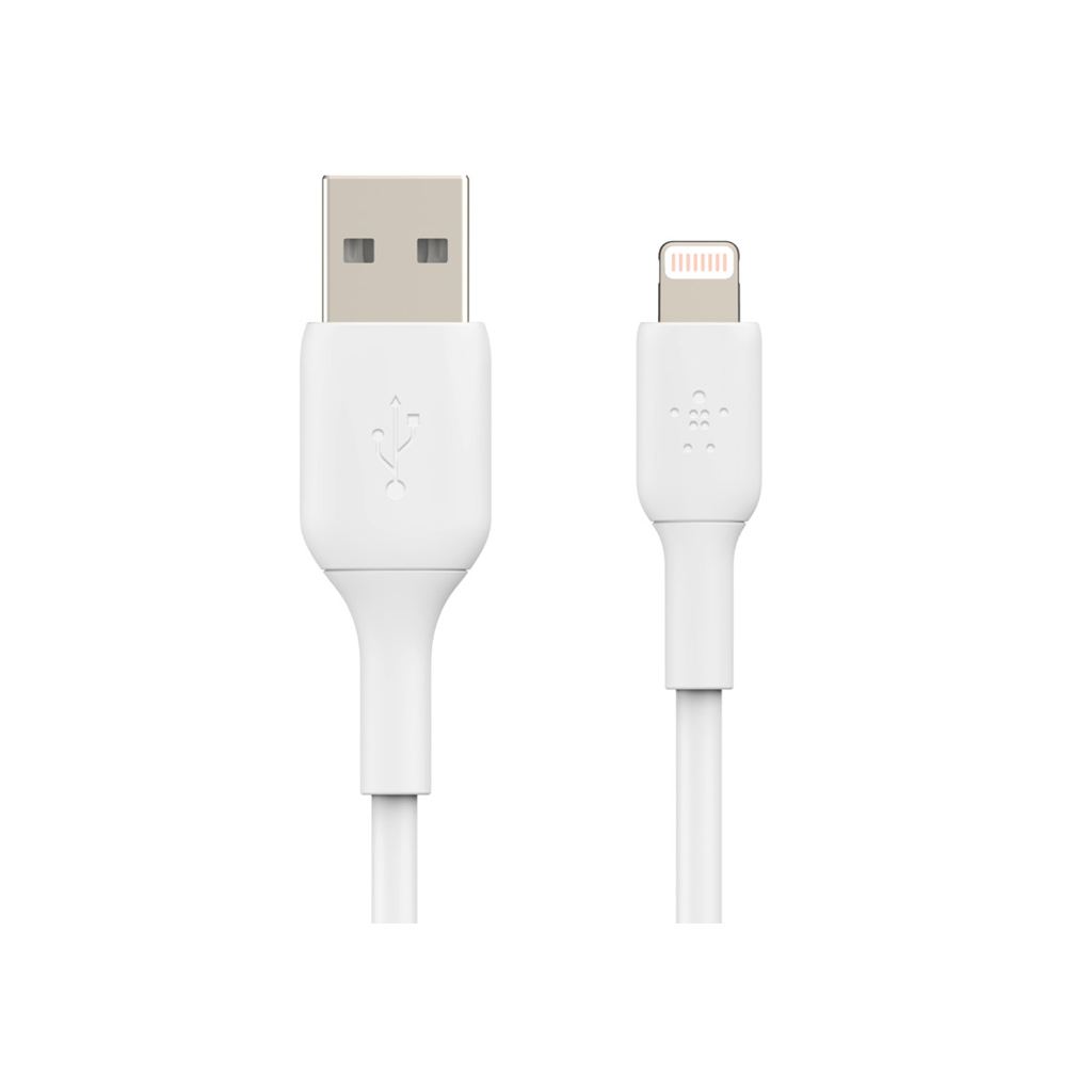 Belkin Boost Charge MFI Lightning to USB-A Cable (1m / 3.3ft ,White)