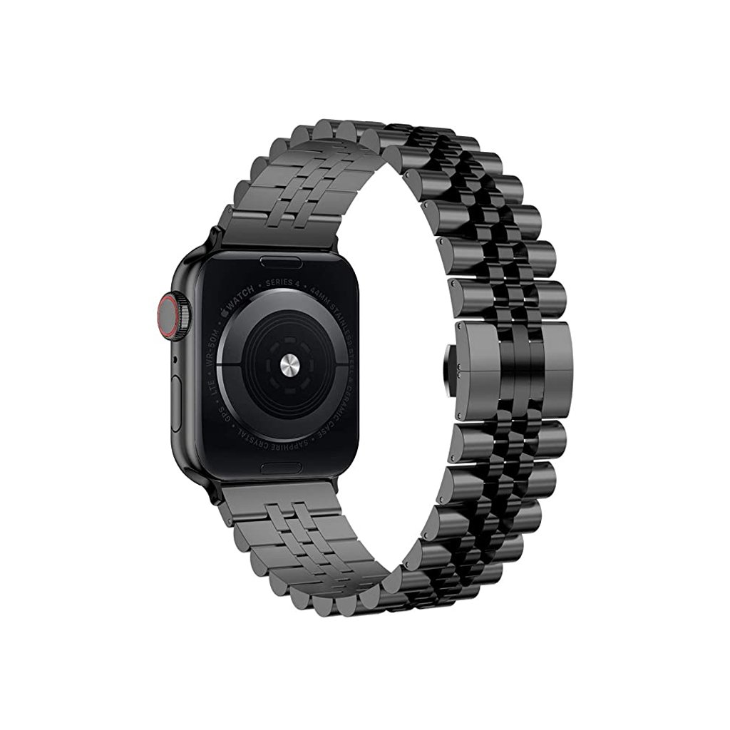 Smart Watch Strap - Butterfly Folding Clasp Link Bracelet