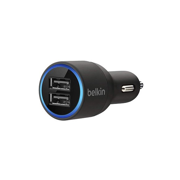 Belkin 2-Port Car Charger + USB-A to Micro-USB cable