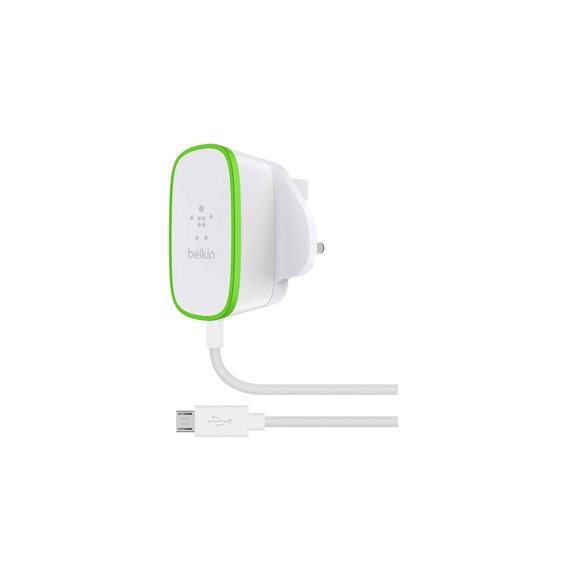 Belkin 12W USB-A Wall Charger with hardwired Micro-USB Cable