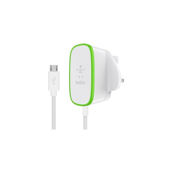 Belkin 12W USB-A Wall Charger with hardwired Micro-USB Cable