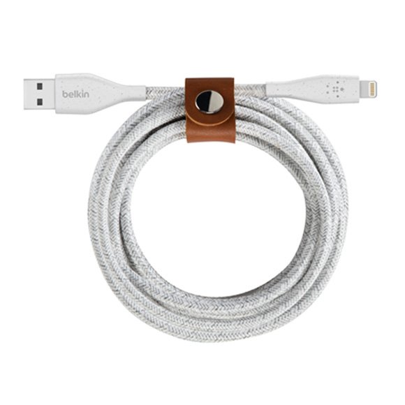 Belkin Duratek Plus Lightning to USB-A Cable with Strap 1.2m