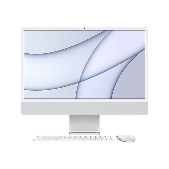 iMac 24 inch 2021 M1 Chip 8 Core CPU 8 Core GPU 16GB/2TB - Silver