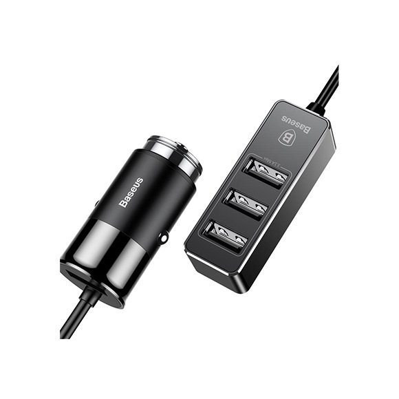 Baseus Patulous four Interfaces Output One Car Charger