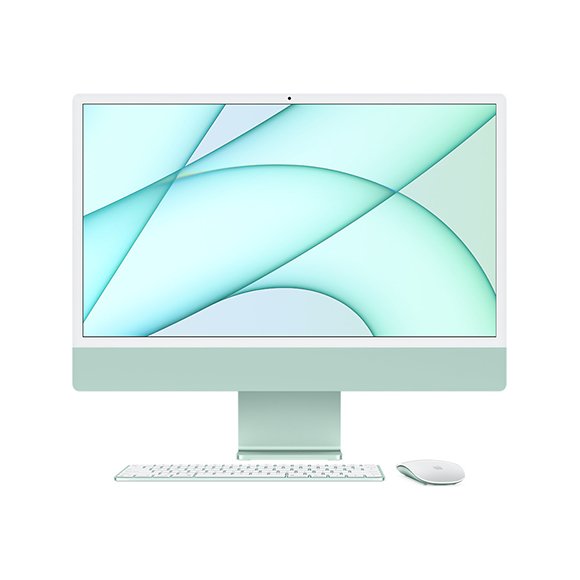 iMac 24 inch 2021 M1 Chip 8 Core CPU 8 Core GPU 8/512GB - Green