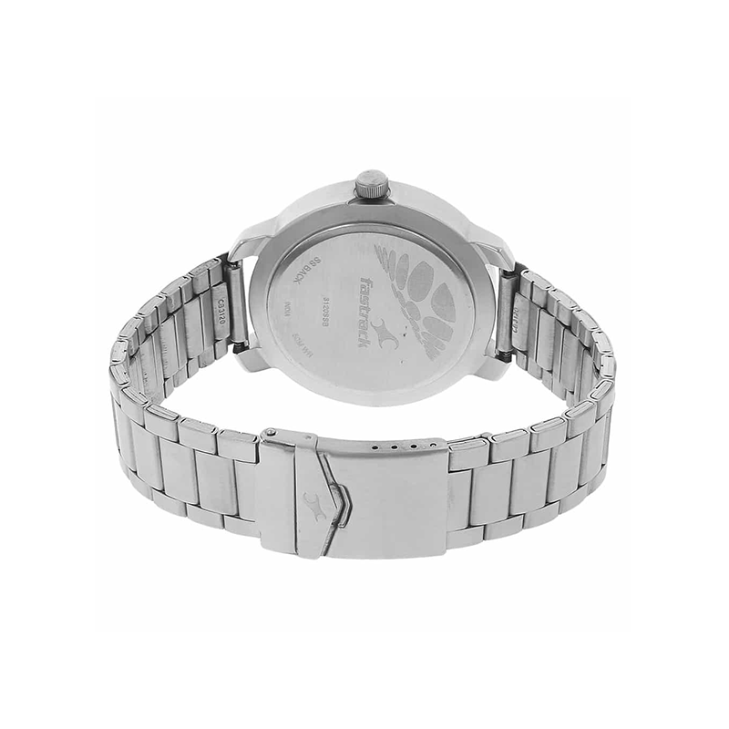 Fastrack 3120SM02 Quartz Analog Stainless Steel Strap Men’s Watch