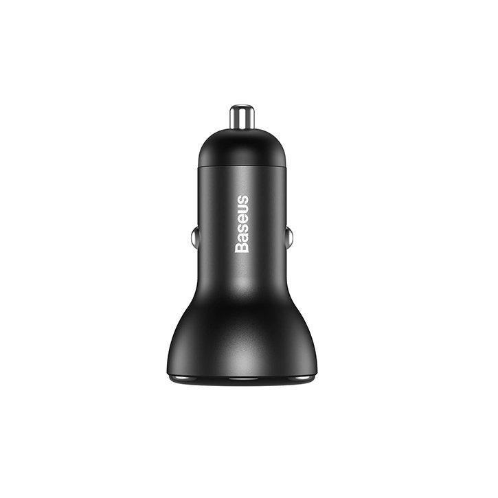 Baseus Digital Display Dual Quick Car Charger 45W Suit