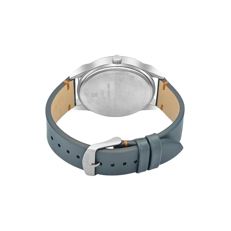 Fastrack Stunners 3308KL02 Quartz Leather Strap Men’s Watch