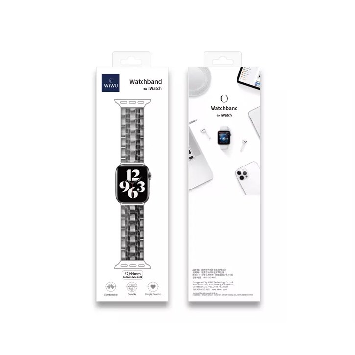 WiWU Seven Beads Steel Watch Band for iWatch