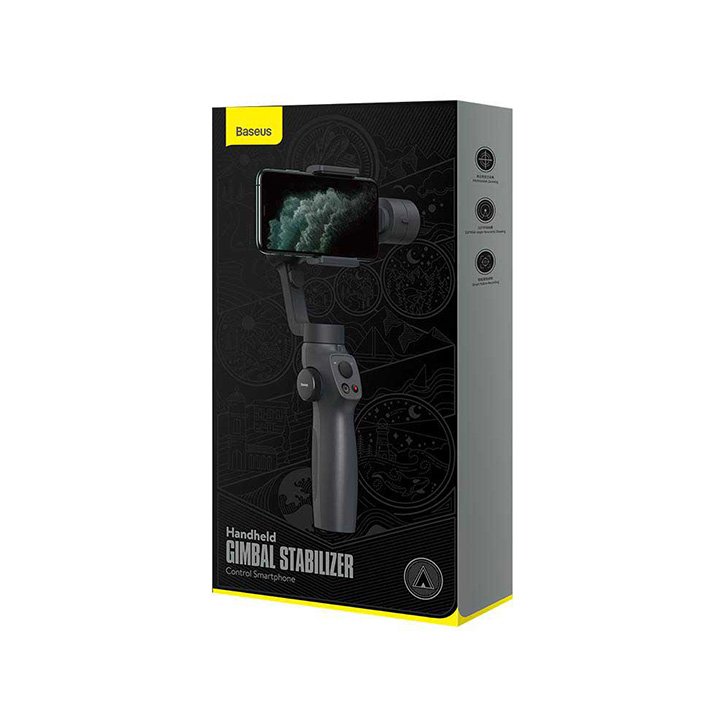 Baseus 3-Axis Handheld Gimbal Stabilizer Bluetooth Selfie Stick Camera Video Stabilizer