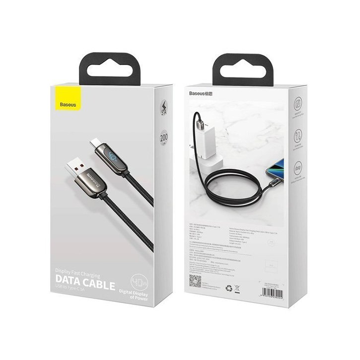 Baseus USB to Type-C Display Fast Charging Data Cable