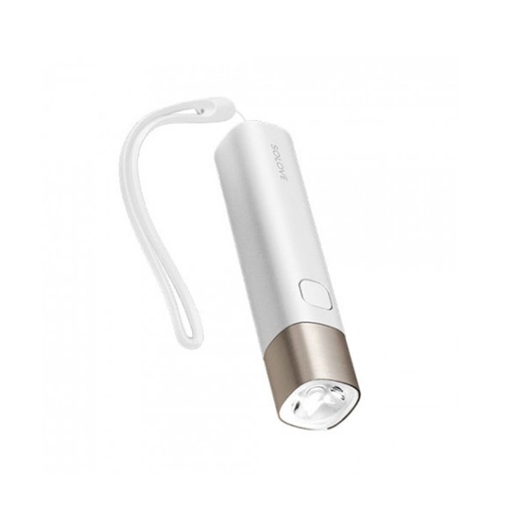 Xiaomi SOLOVE X3S USB Rechargeable Flashlight & Power Bank