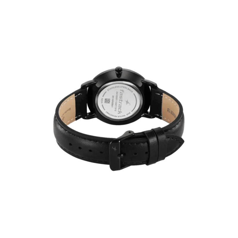 Fastrack Stunners X 38159NL01 Quartz Leather Strap Men’s Watch