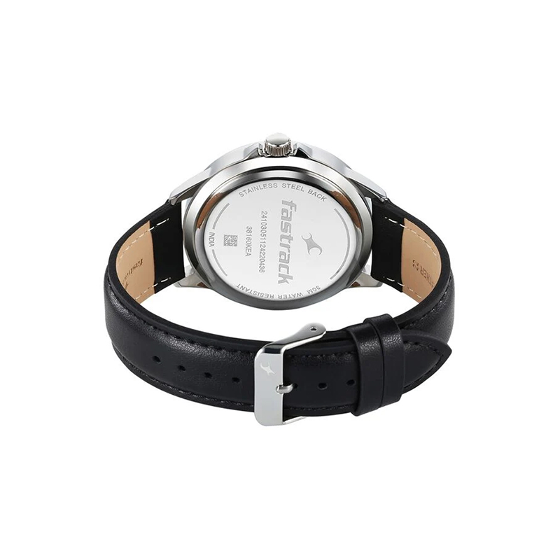 Fastrack Stunners X 38160SL03 Quartz Analog Leather Strap Men's Watch