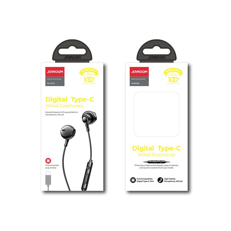 Joyroom JR-EC03 Digital Type-C Wired Earphones