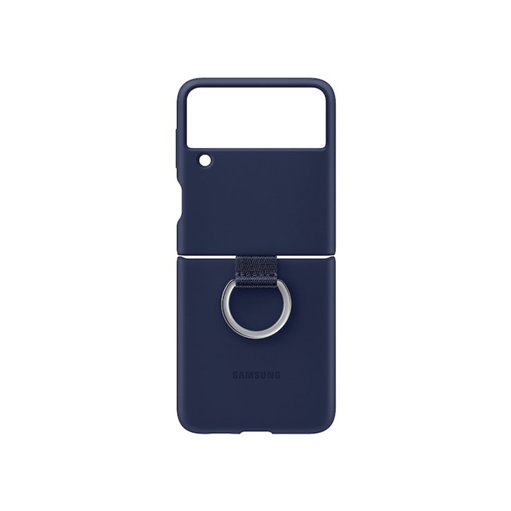 Samsung Silicone Cover with Ring for Z Flip3 5G