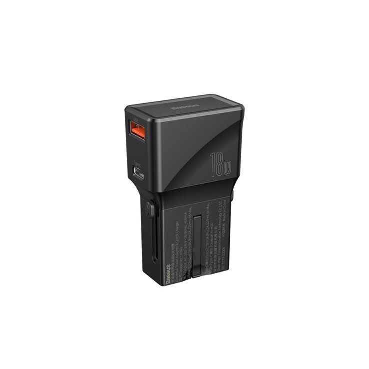Baseus Youth Edition Universal Conversion Plug PPS Charger C+U 18W