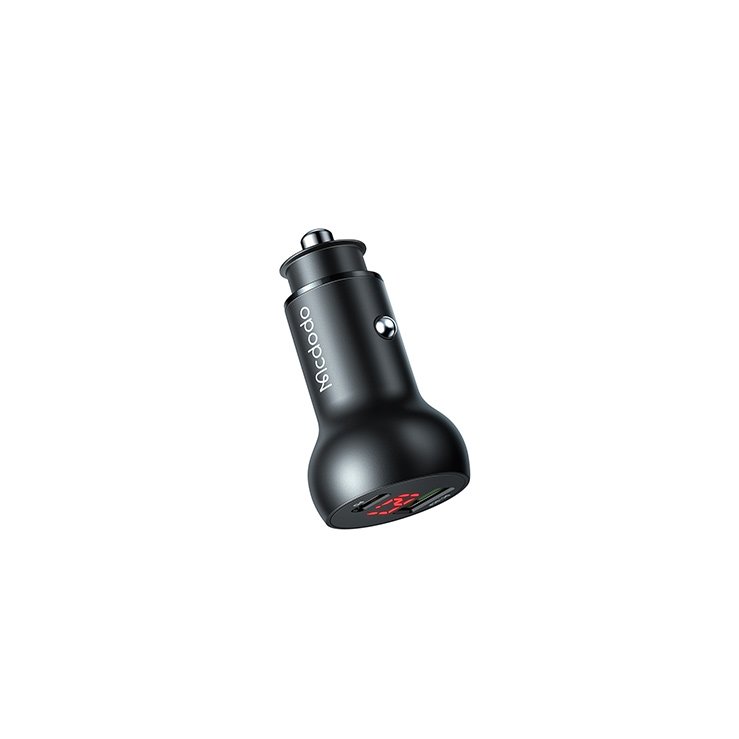 Mcdodo CC-7030 PD+QC Usb 45W Car Charger with Digital Display