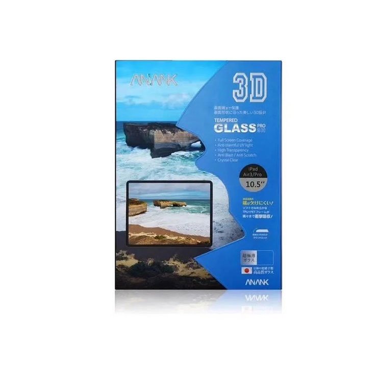 Anank 3D Tempered Glass Pro 9H for iPad
