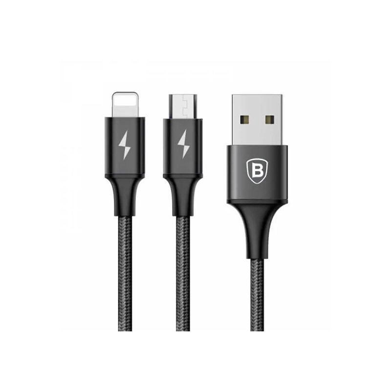 Baseus Rapid Series 2-in-1 Cable for iP + Micro