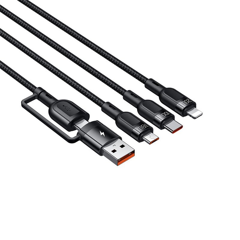Mcdodo 3 in 2 PD Fast Charging Cable 100W 1.2M
