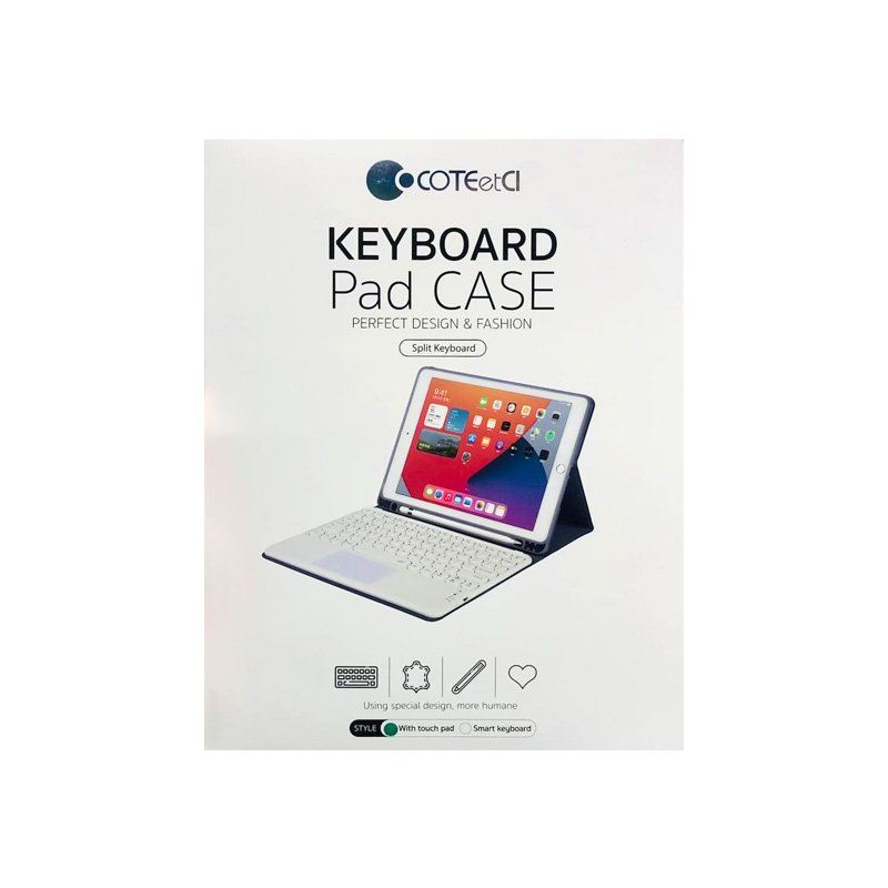 Coteetci Keyboard Pad Case with Touch Pad