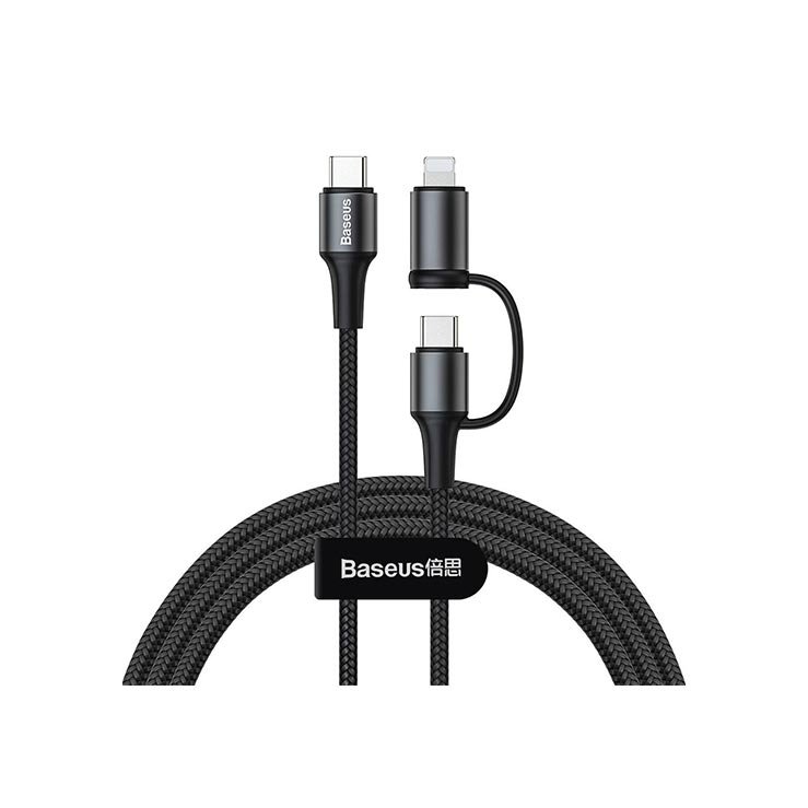 Baseus Twins 2 in 1 Cable Type-C to iP PD 60W