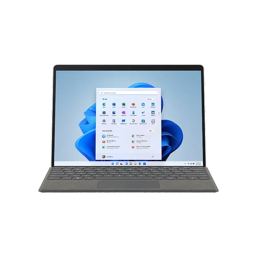 Microsoft Surface Pro 8 (8PQ-00011) Multi-Touch 13” Display Core i5-1135G7 8GB RAM 256GB SSD Win11 Home Intel Iris Xe Graphics (Platinum)