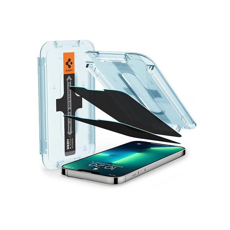 Spigen EZ FIT GLAS.tR Privacy Screen Protector for iPhone 13 Series