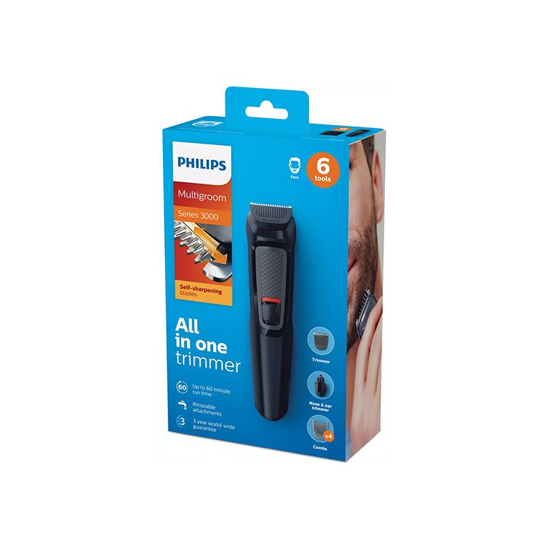 Philips Multigroom Series 3000 6-in-1 Trimmer