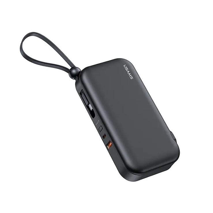 USAMS US-CD172 3 in 1 Quick Charge Power Bank 10000mAh with Cables