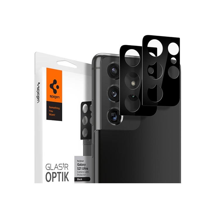 Spigen Camera Lens Protector Optik GLAS.tR Slim for Galaxy S21 Ultra