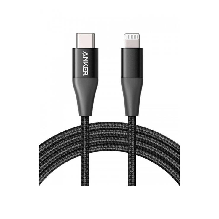 Anker PowerLine+ II USB-C Cabel with Lightning Connector — 6ft