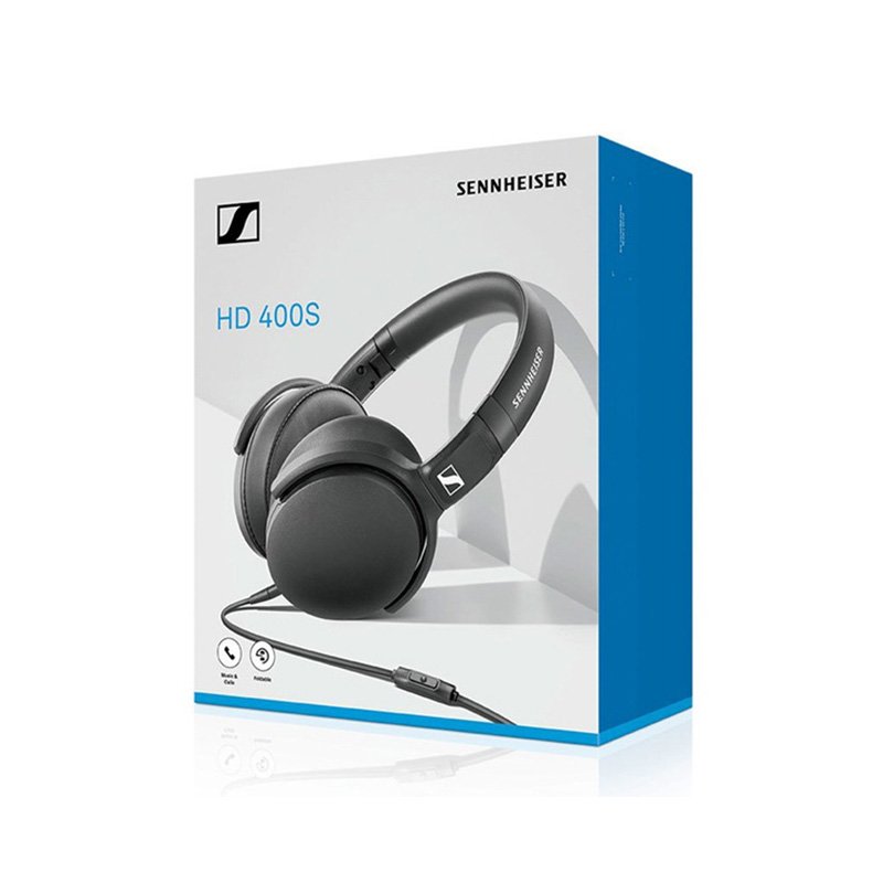 Sennheiser HD 400S Over Ear Headphones with Mic