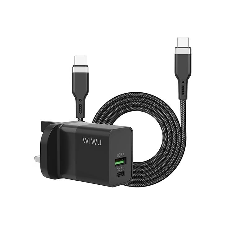 WiWU 30W Quick Charge Bundle Type-C to Type-C