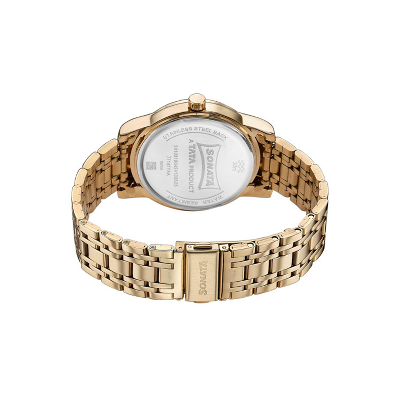 Sonata Quartz 77141ym01 Mens Watch