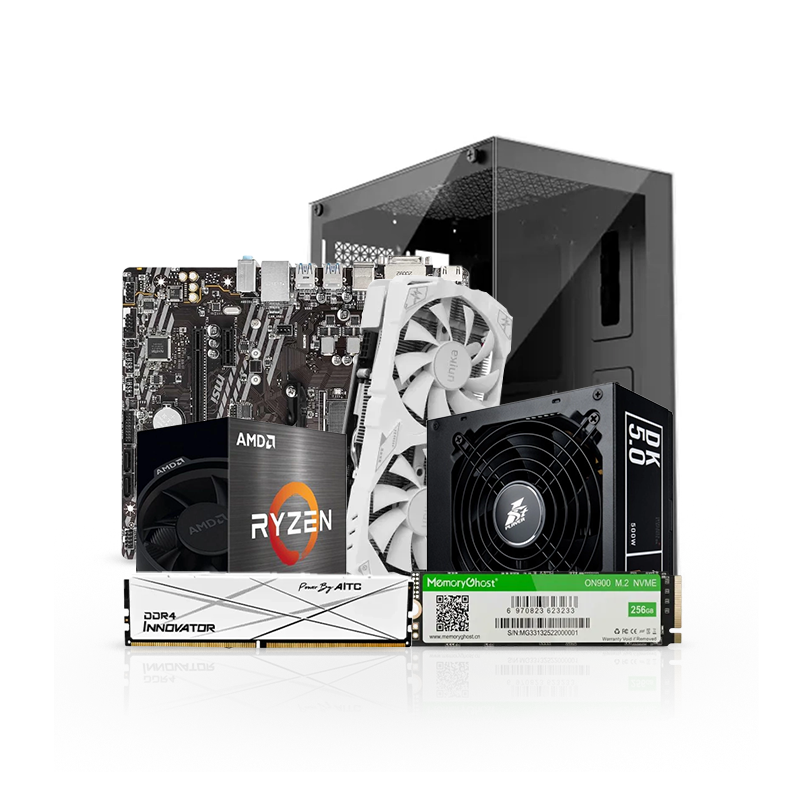 AMD Ryzen 5 5500 with RX 580 Gaming PC