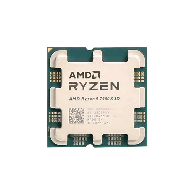 AMD Ryzen 9 7900X3D 4.4GHz-5.6GHz 12 Core 140MB Cache AM5 Socket Processor- (Fan Not Included)