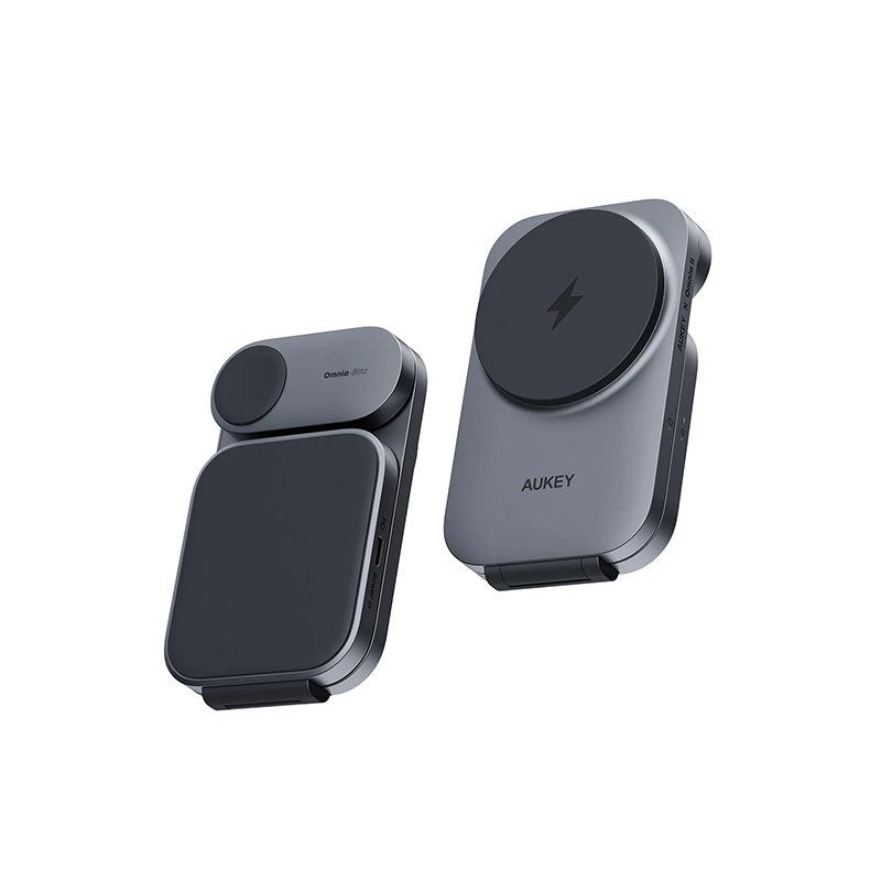 AUKEY MagFusion Z Foldable 3 in 1 Wireless Charging Station