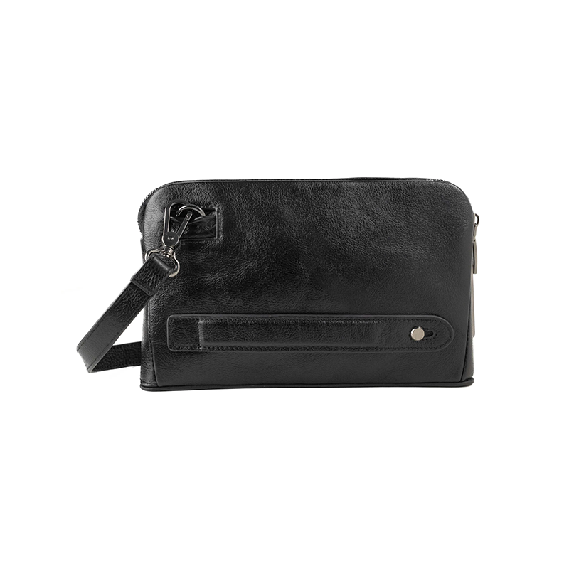 Aegis Anti-Theft Fingerprint Lock Leather Handbag