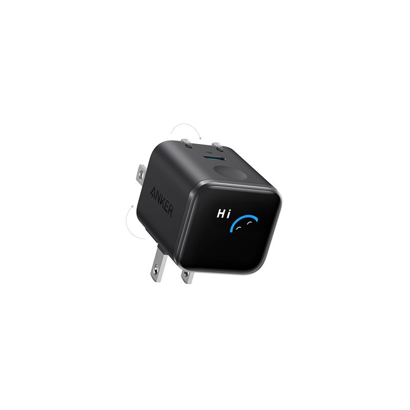 Anker Nano A121D Smart Display GaN Fast Charger - 45W