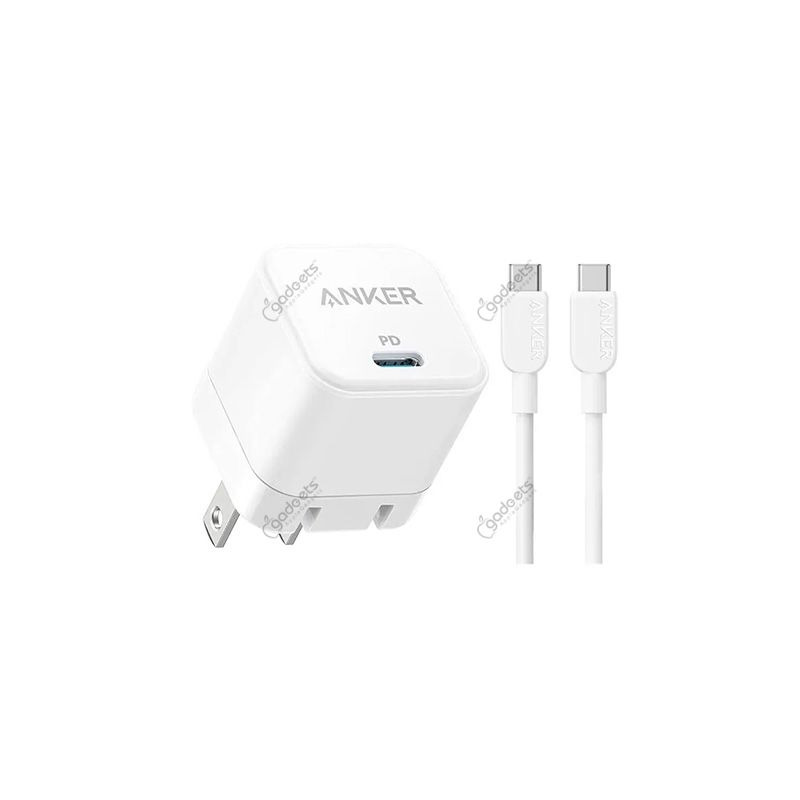 Anker PD Power Adapter With Type-C Cable-20W