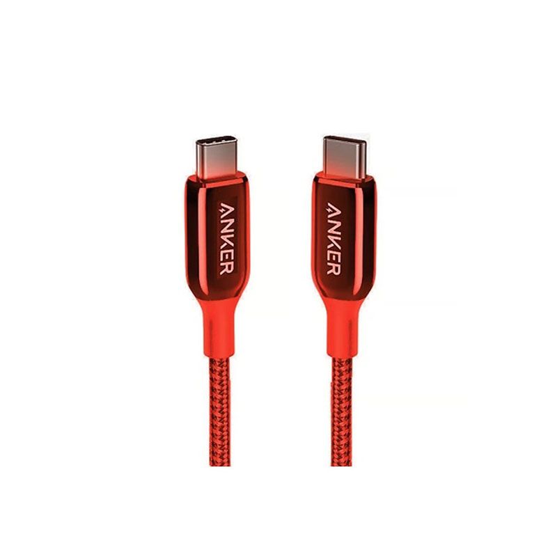 Anker PowerLine+ III USB-C to USB-C 2.0 Cable - Red