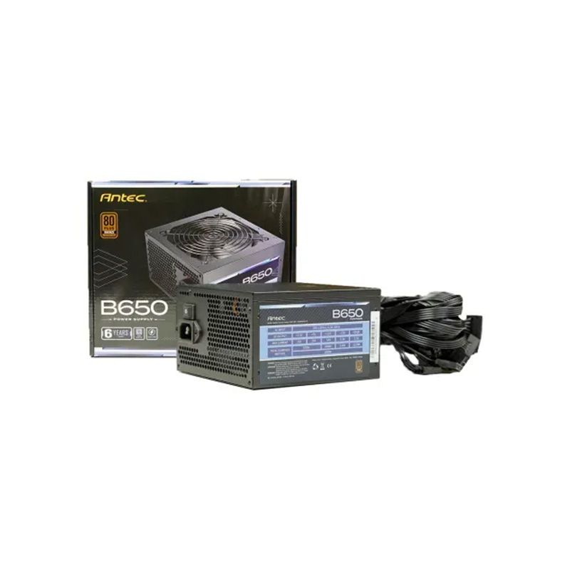 Antec B Series B650 650W 80 Bronze Non-Modular Power Supply
