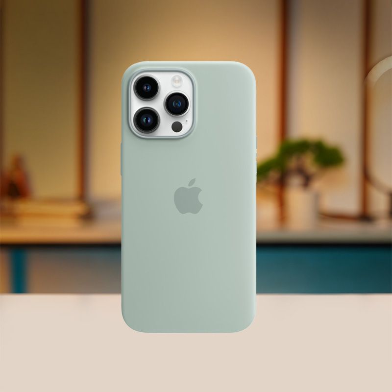 Apple Silicone Case with MagSafe for iPhone 14 Pro