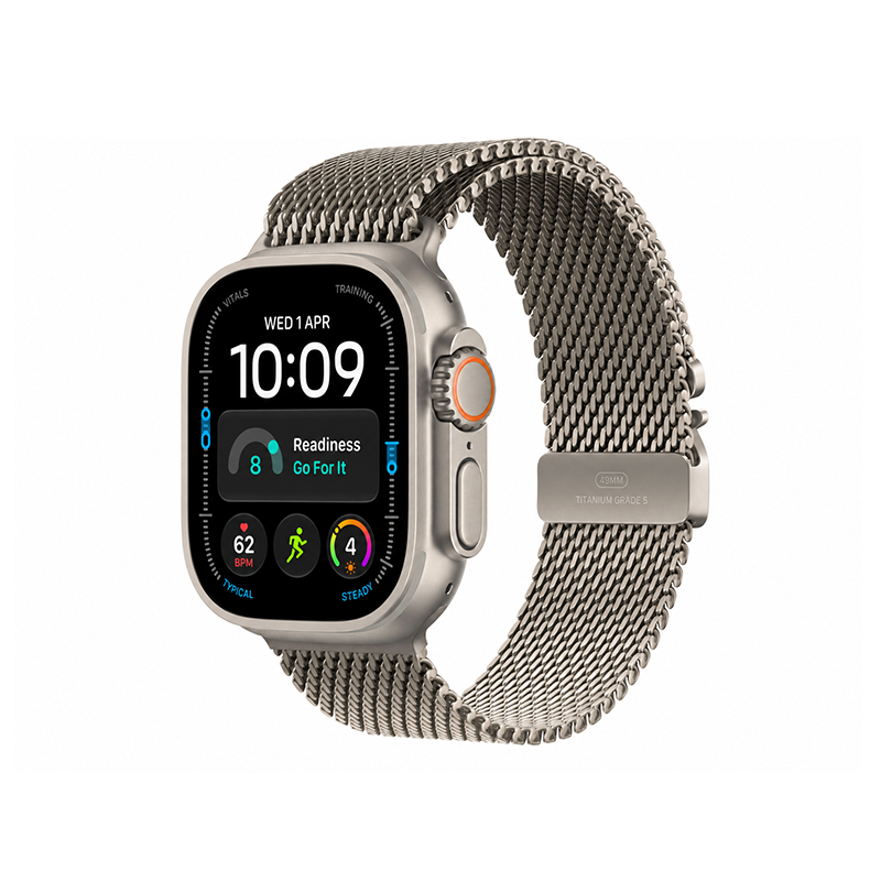 Apple Watch Ultra 4 Titanium Milanese Loop - Apple