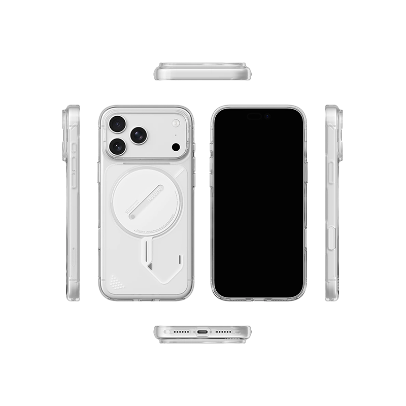 Aulumu A18 Ghost Lumen Transparent Case for iPhone 18 Series
