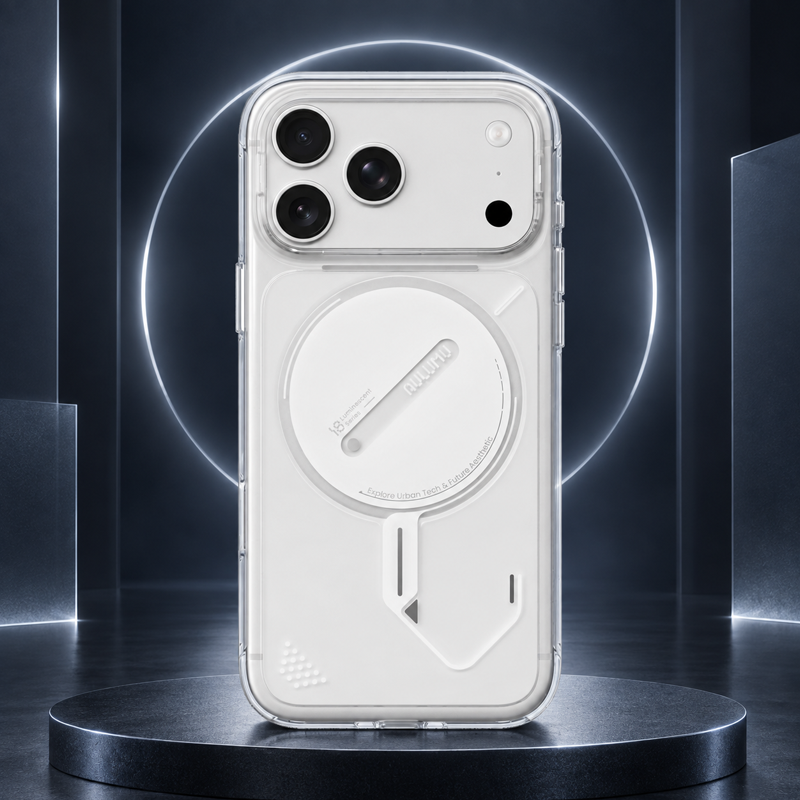 Aulumu A18 Ghost Lumen Transparent Case for iPhone 18 Series